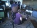 Justin recording Cissy Moan 1
