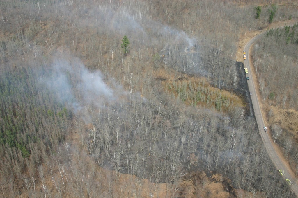 Rusk County Wildfire #1