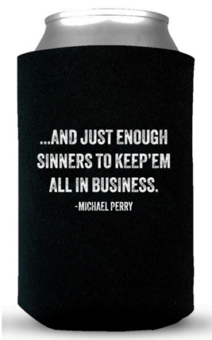 SMALL TOWN CAN KOOZIE