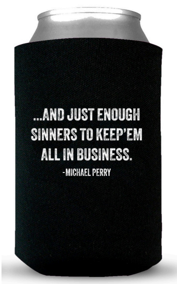 SMALL TOWN CAN KOOZIE