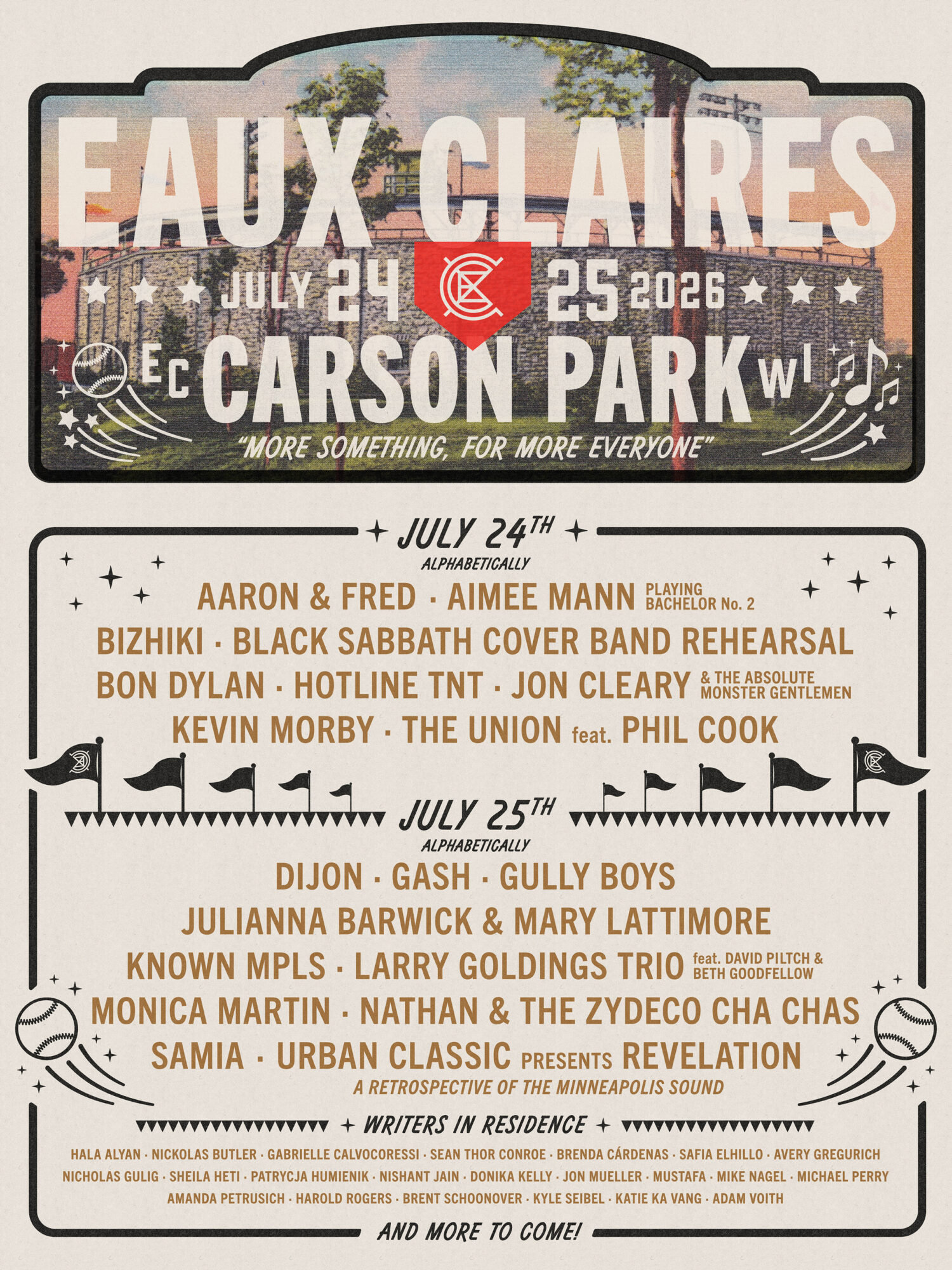 Michael Perry in the “Writers In Residence” Program at The Eaux Claires Festival